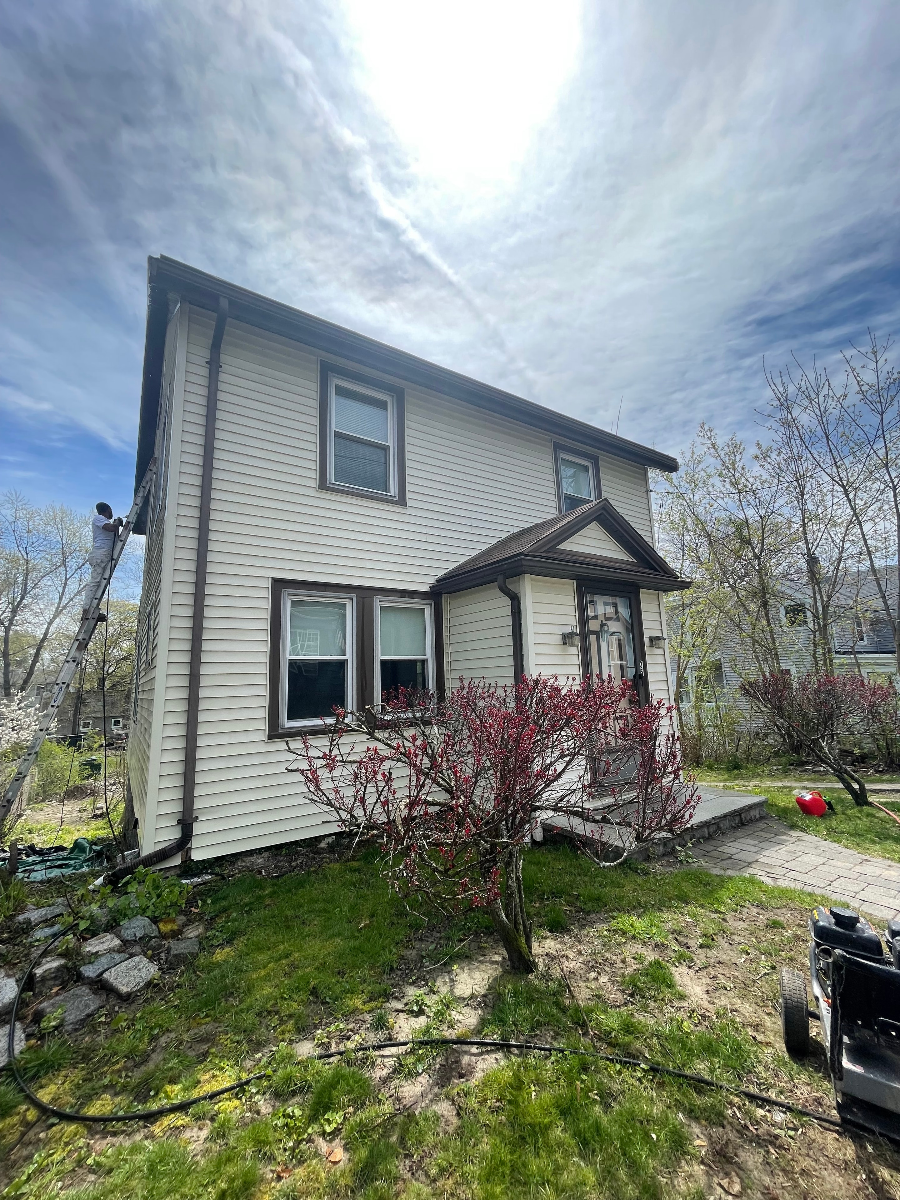 House Siding — After Power Wash